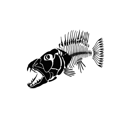 spearfishing calco pez en negro (1)